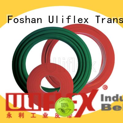 Uliflex meilleure qualité tpu ceinture marché étranger pour le fonctionnement du moteur
