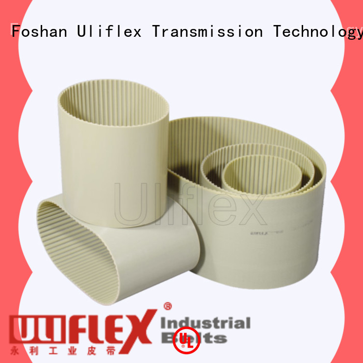 Uliflex producteur de courroies en polyuréthane sur mesure pour importateur