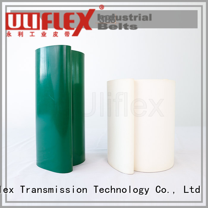 Fabricant de bandes transporteuses Uliflex pour l'industrie